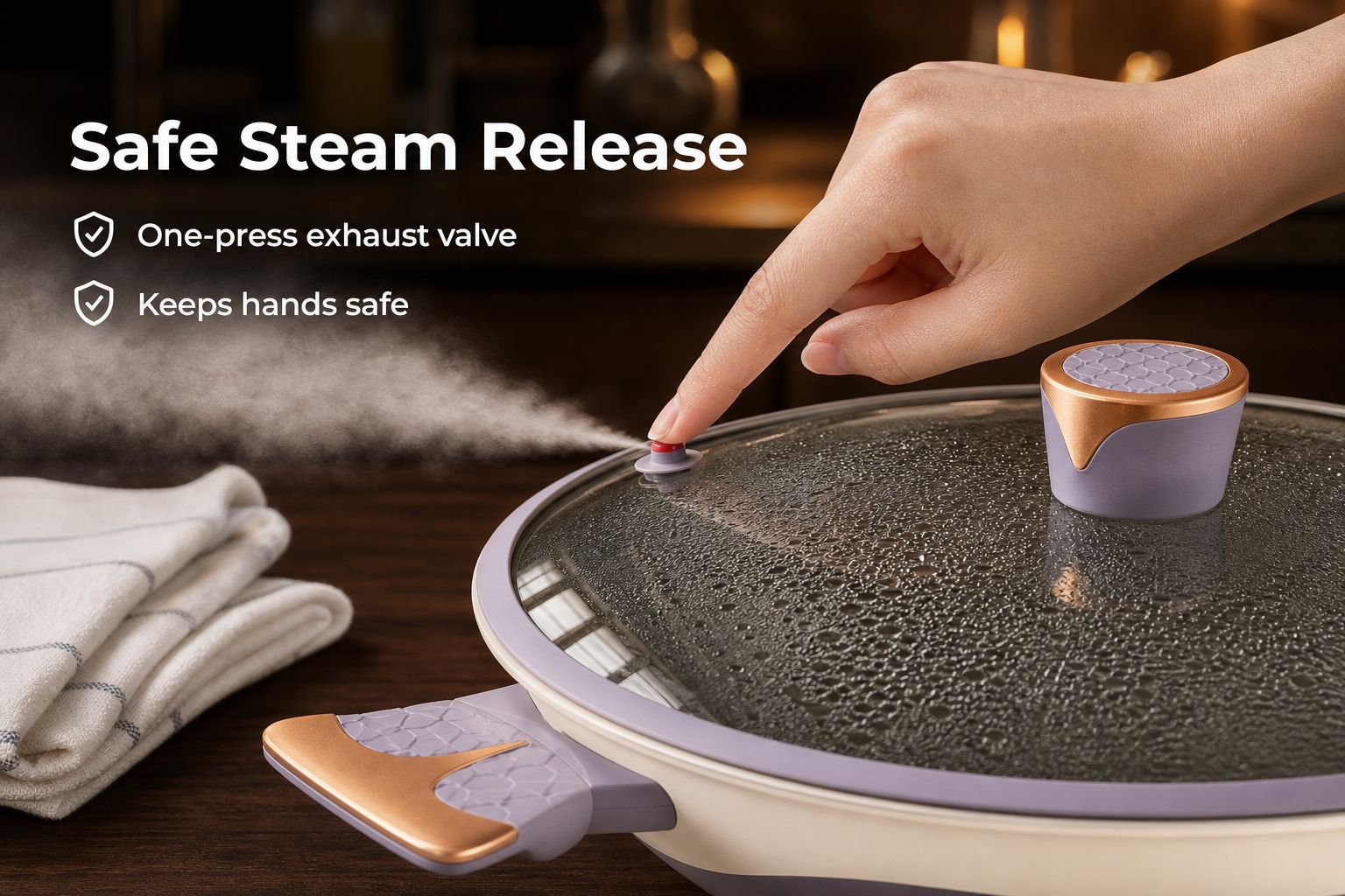 Multi-Functional Micro Pressure Stir-Fry Pot