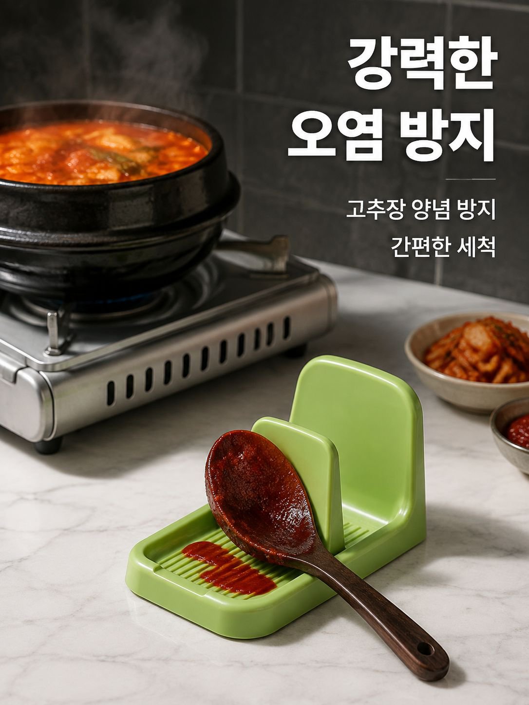 주방용 냄비뚜껑 거치대 정리 선반
