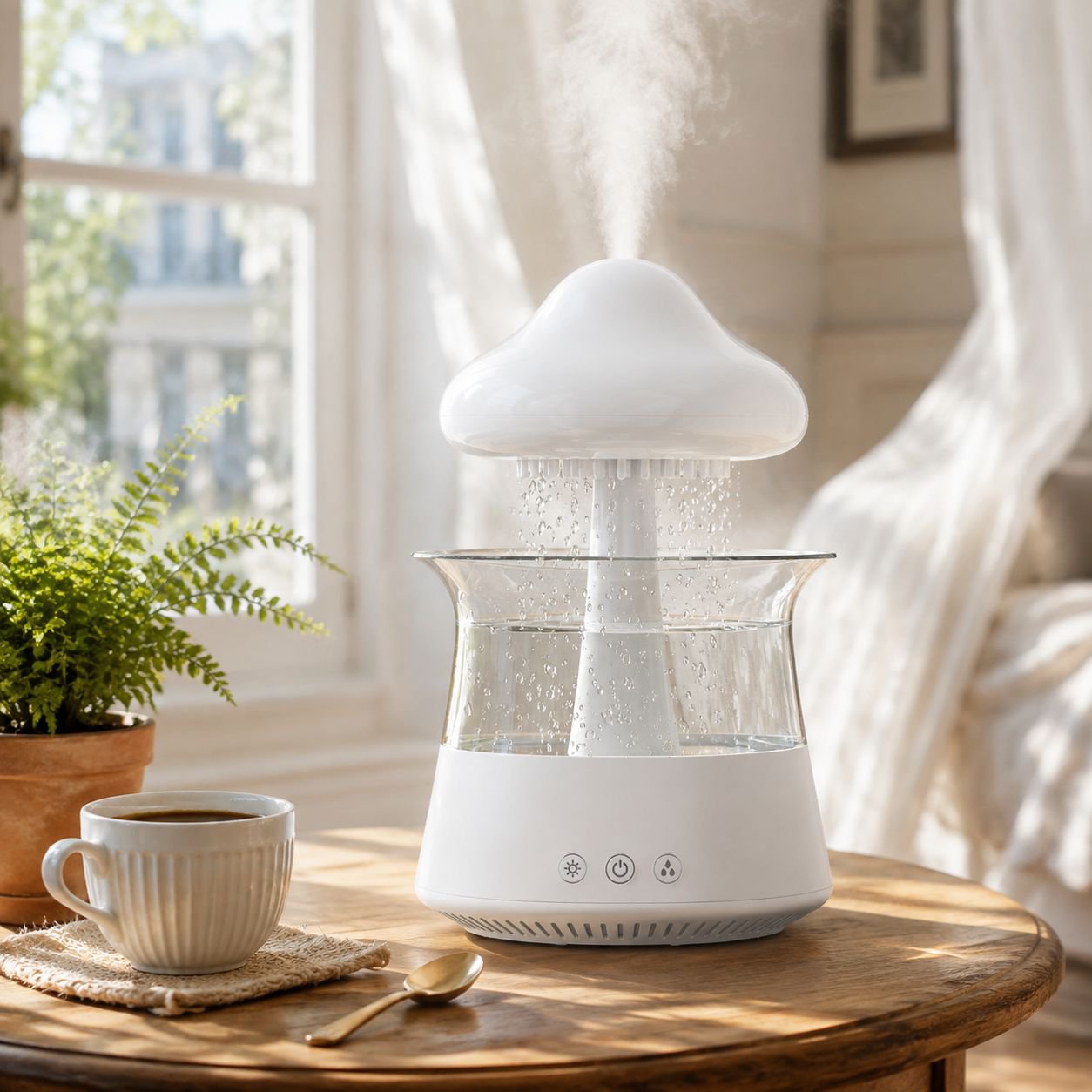 Humidificateur d'air créatif Nuage de champignons