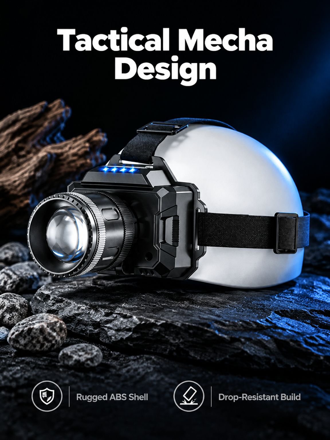 Multi-functional Fishing Tactical Headlamp