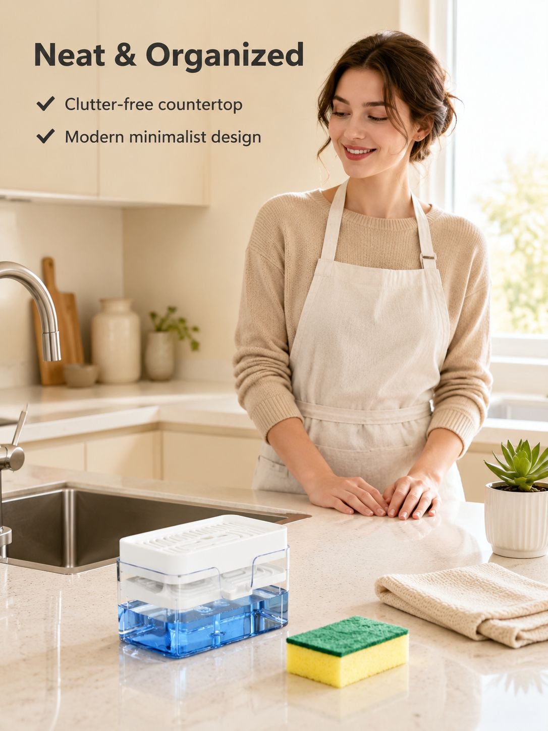 Household Press Soap Dispenser