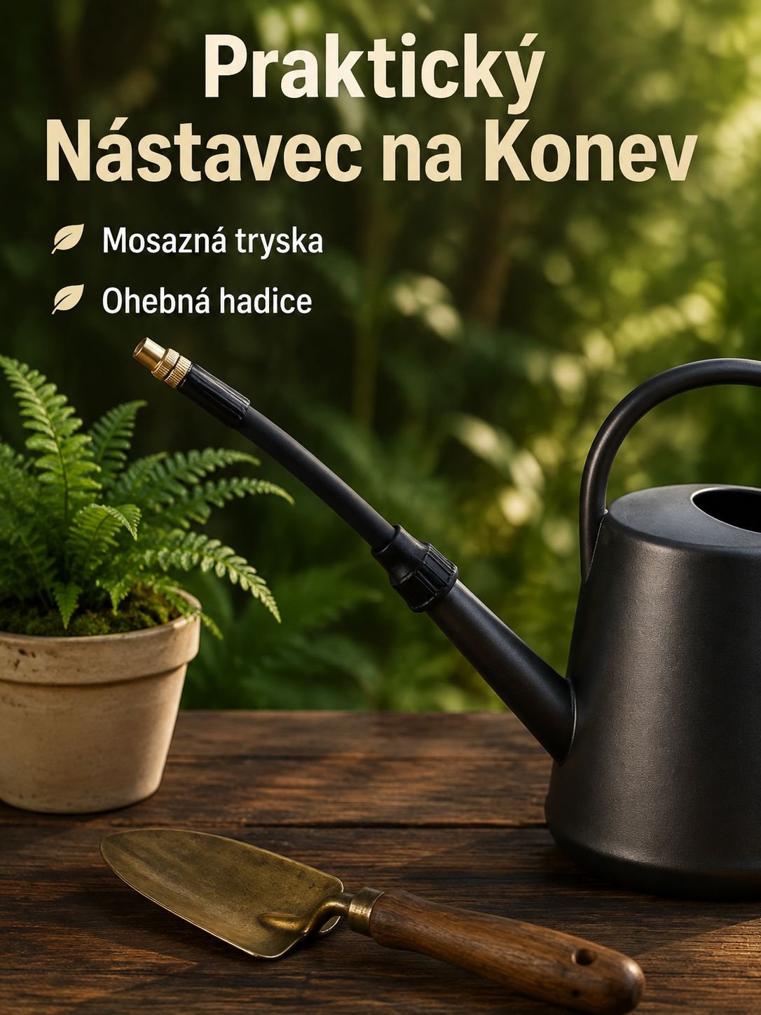 Nástavec na konev – prodlužovací tyč