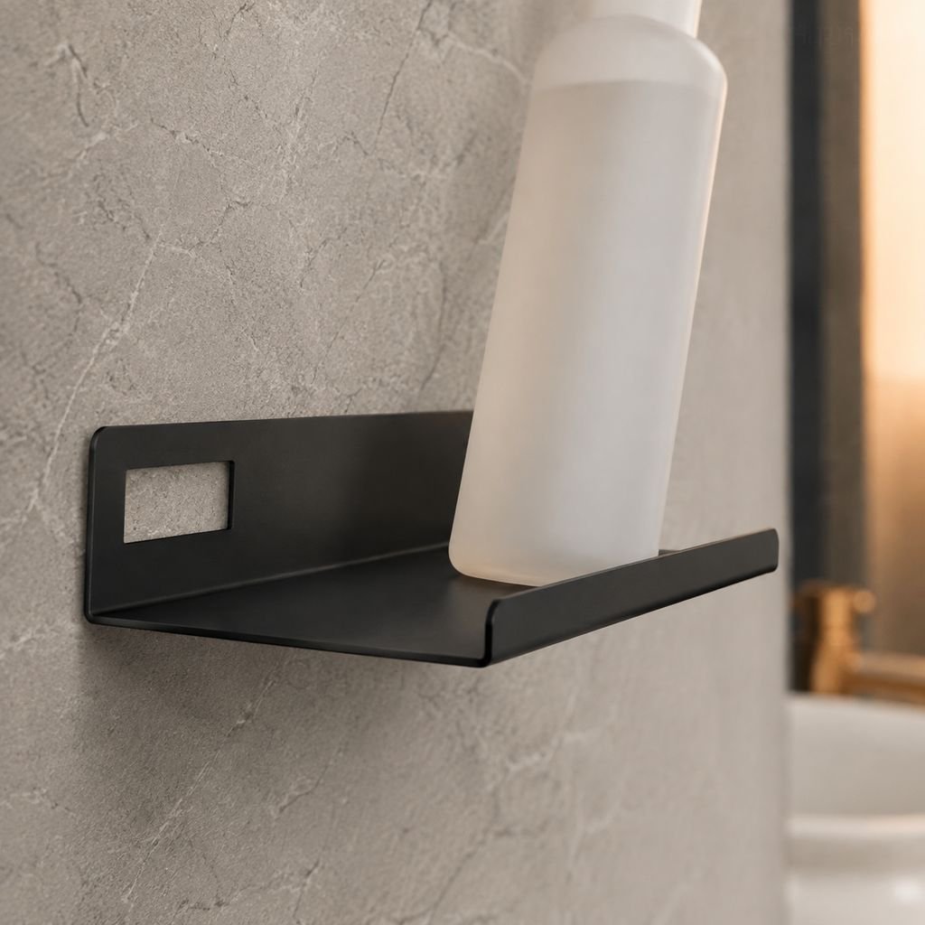 No drilling shelf easy to install on any wall