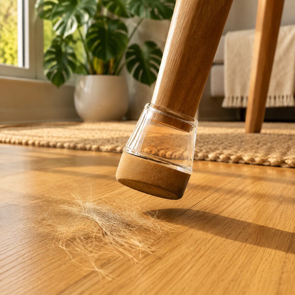 Easy-to-install non-slip chair silicone protectors