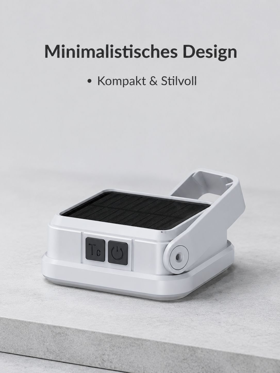 Mini Notfall-Superhelle Solaraufladbare Campinglampe