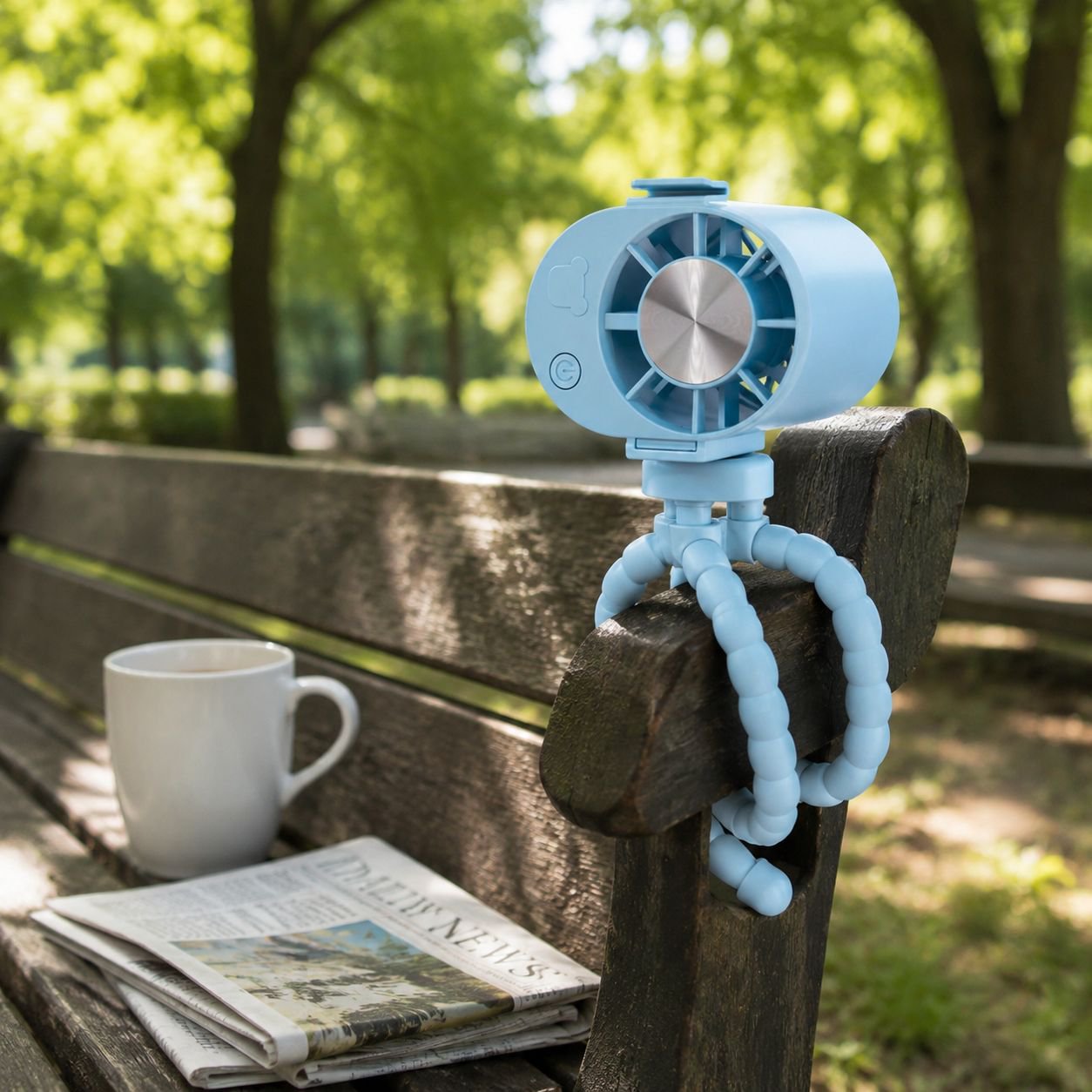 Portable Octopus-Shaped Multi-Use Fan