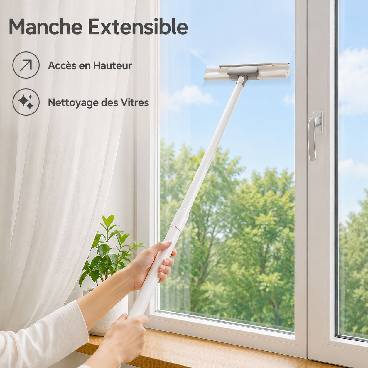 Nouvelle raclette magique en silicone pour sol