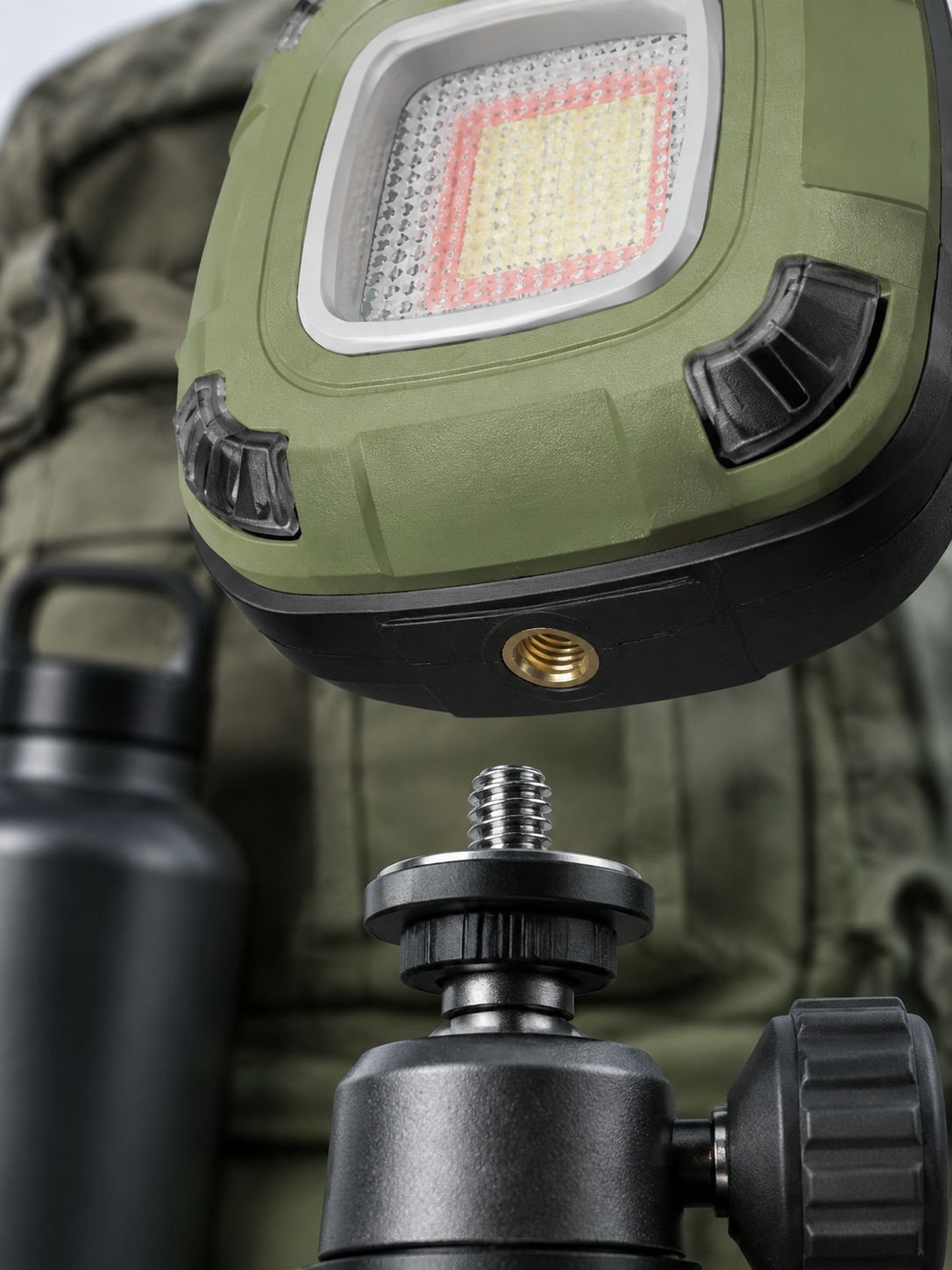 Oplaadbare LED lamp voor garage, tent en werkruimte