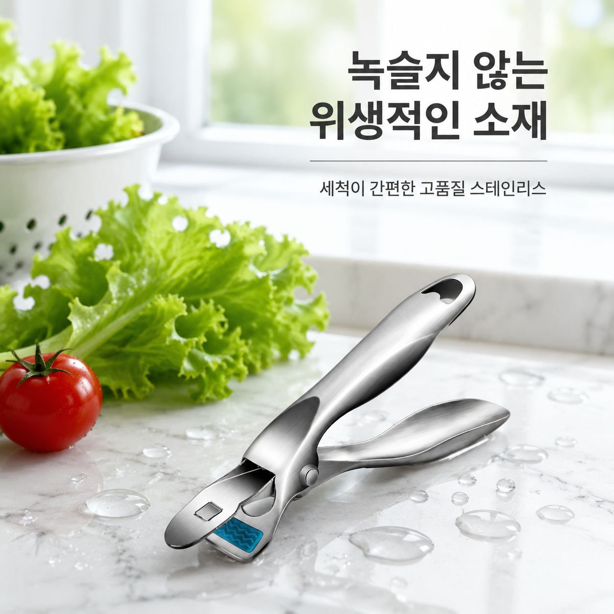 스테인리스 논슬립 찜 야채 집게 플레이트 홀더