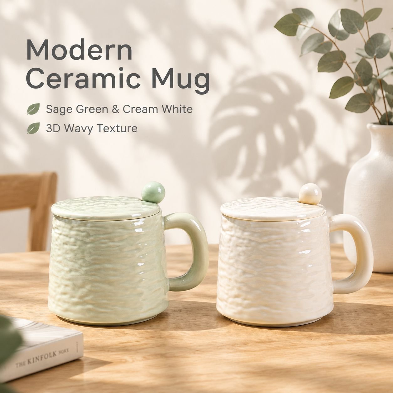 Household & Office Large Ceramic Coffee Mug