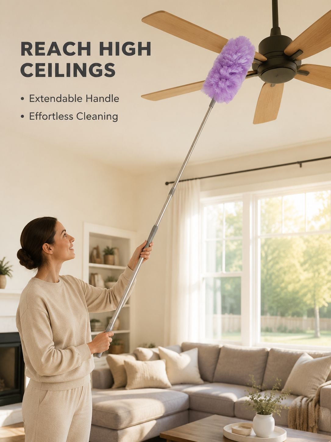 Electrostatic Telescopic Dusting Duster