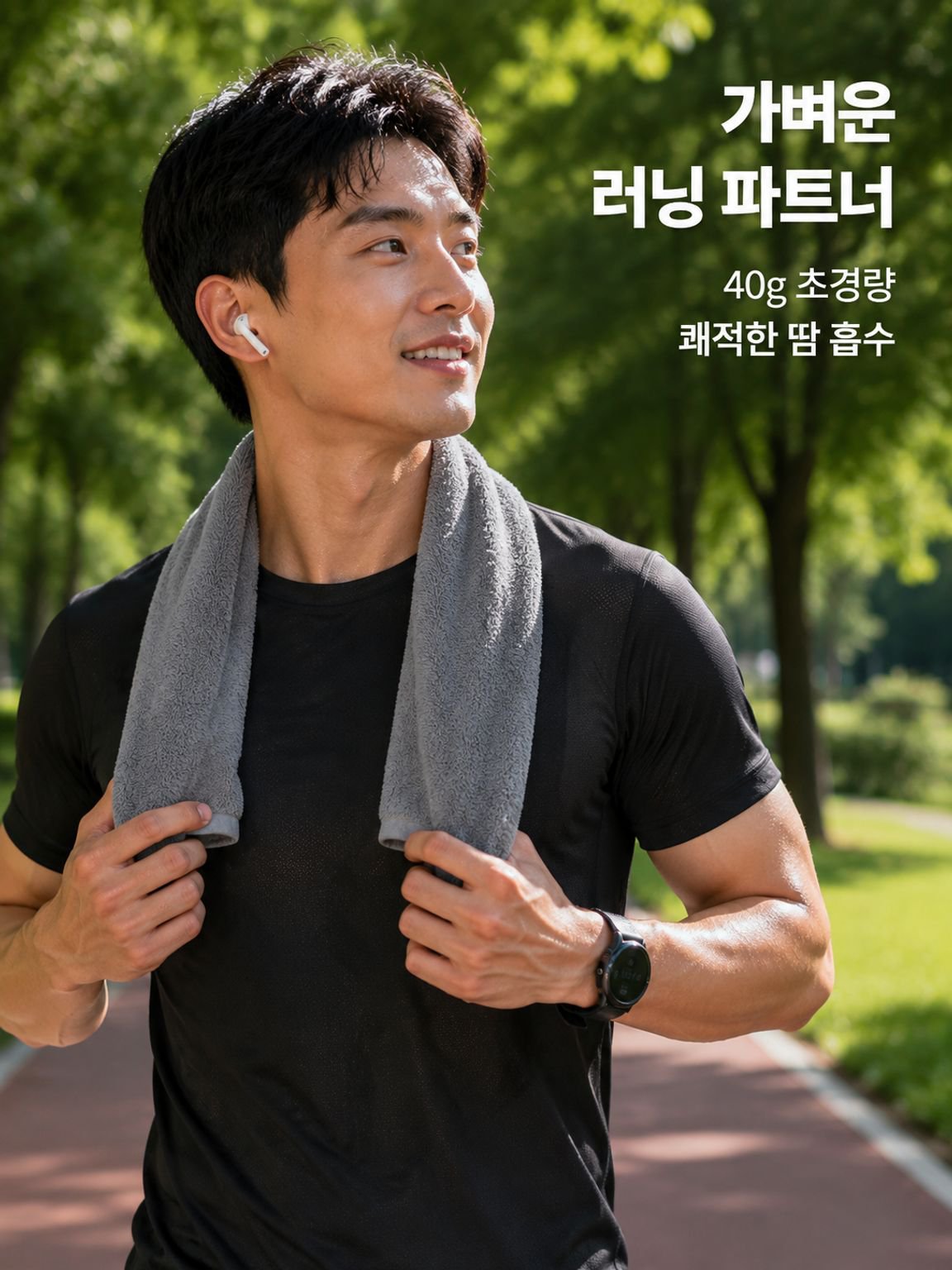 부드럽고 흡수력이 뛰어난 초미세 섬유 작은 수건