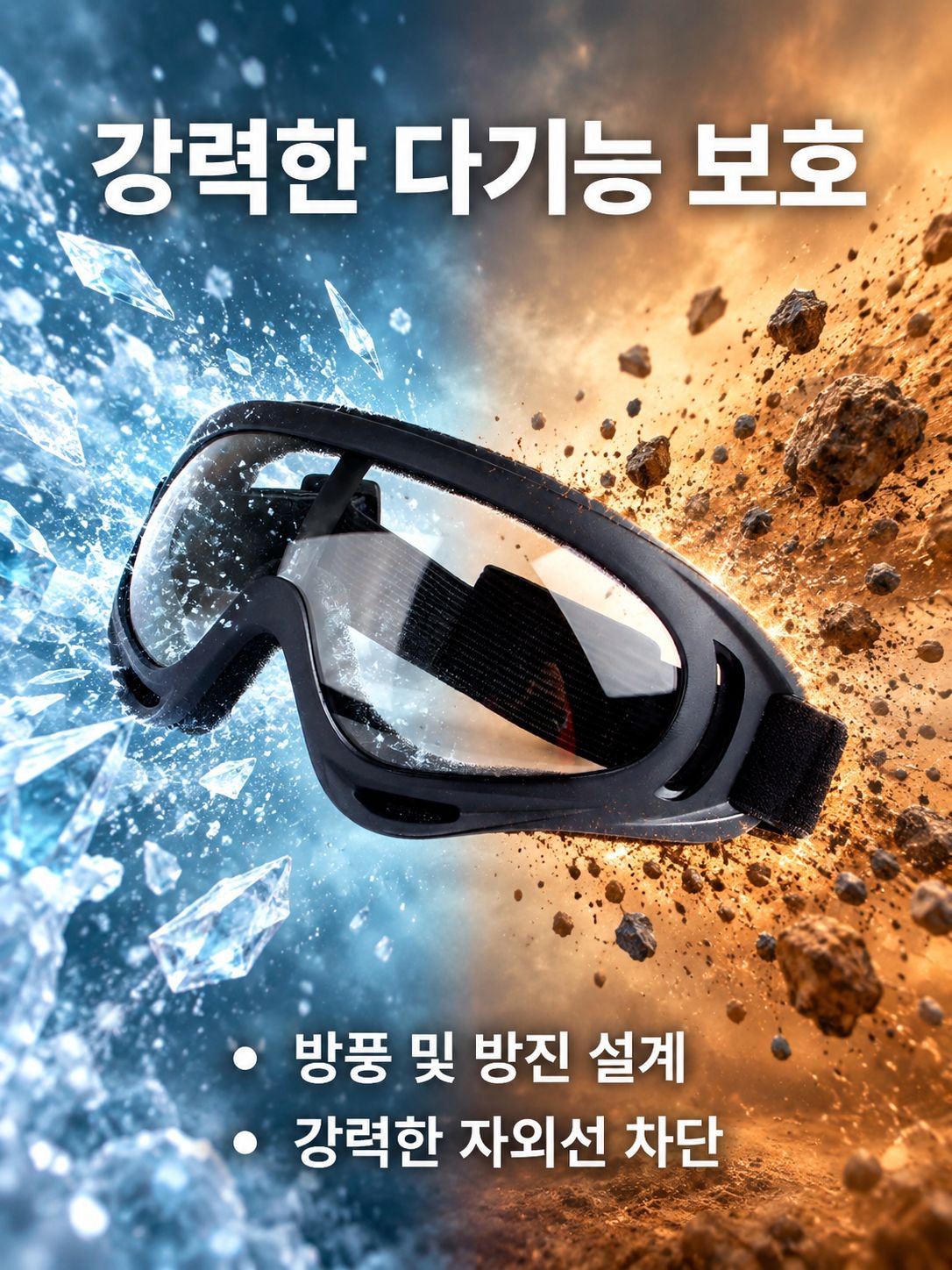 다기능 보호 스키 오토바이 오프로드 고글