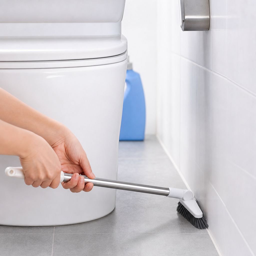 Langer Stiel Fugenbürste für Badezimmer und Fliesen