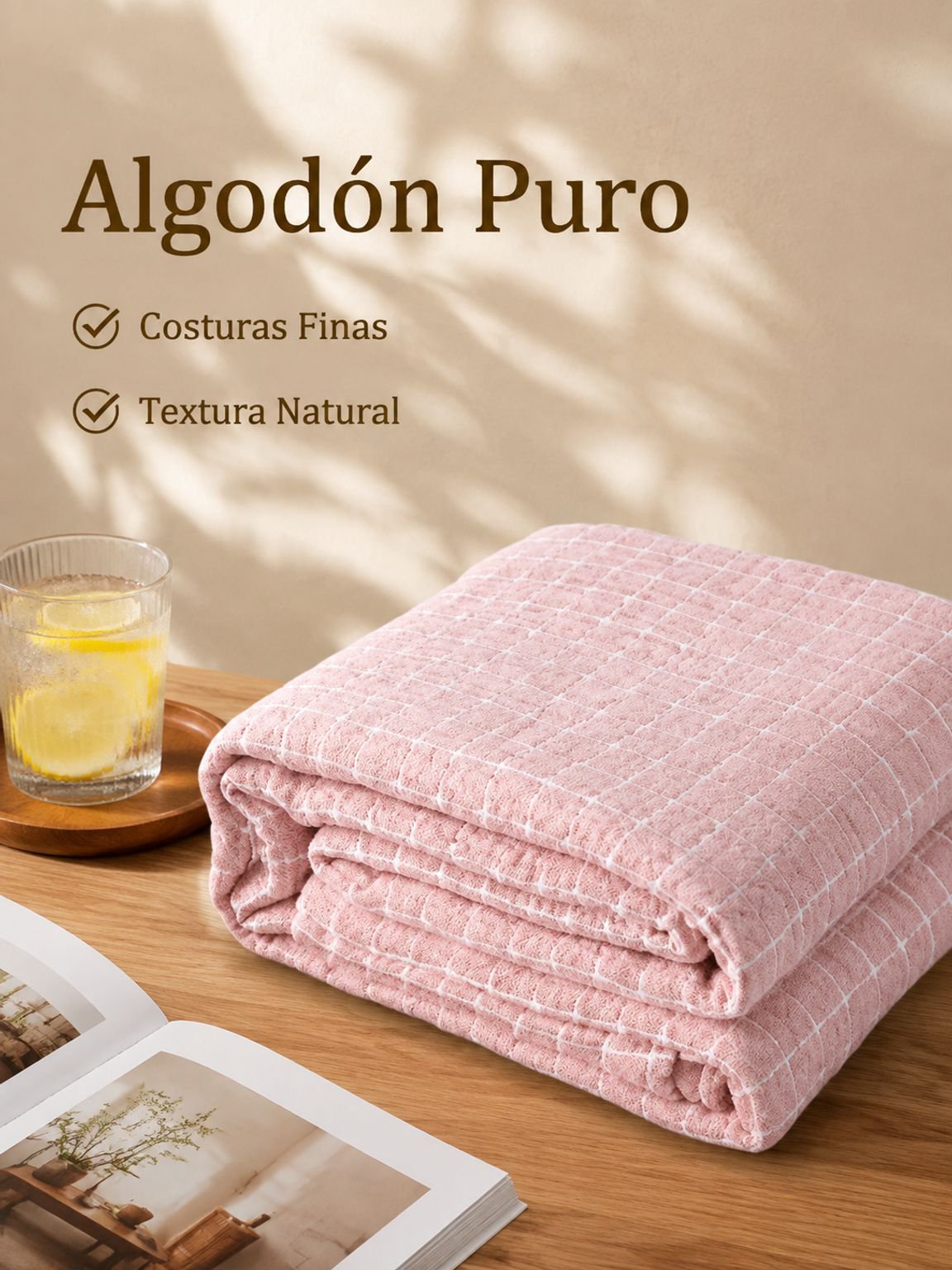 Edredón de verano de algodón puro