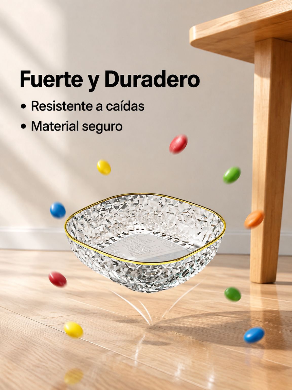 Bandeja de dulces para mesa de centro en casa
