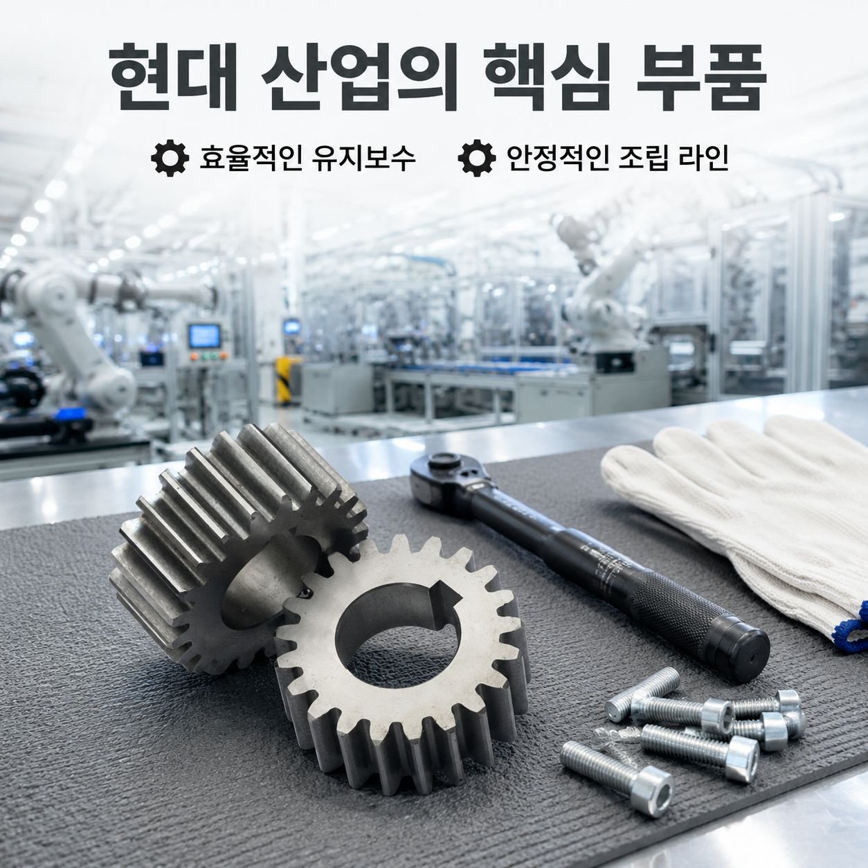 고강도 직침탄 나선 베벨기어