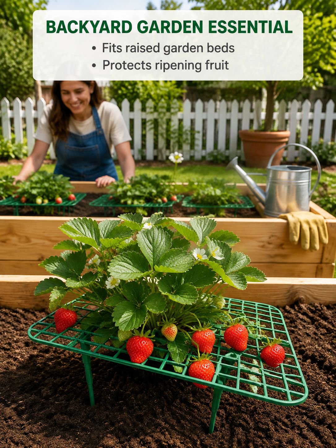 Strawberry Vine Trellis Plant Frame