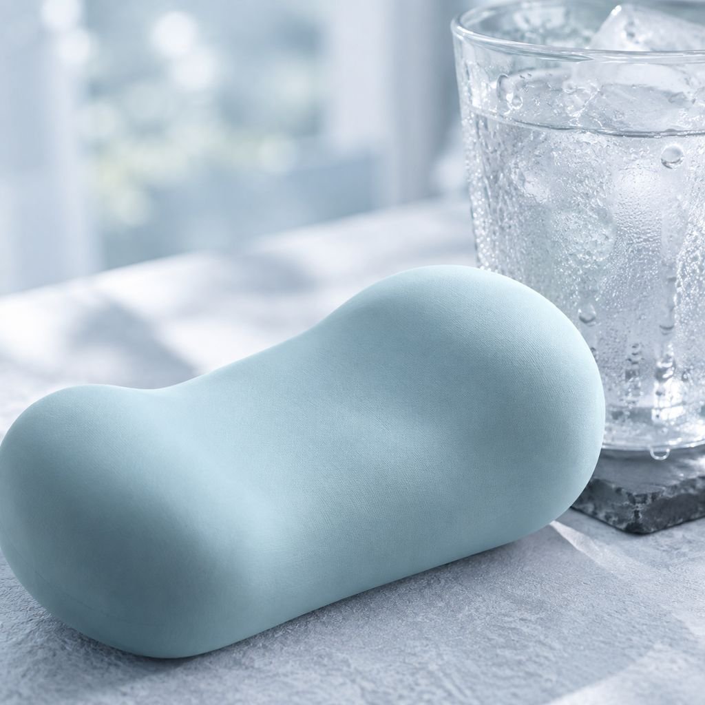 Cojín absorbente y transpirable con diseño ergonómico para siestas