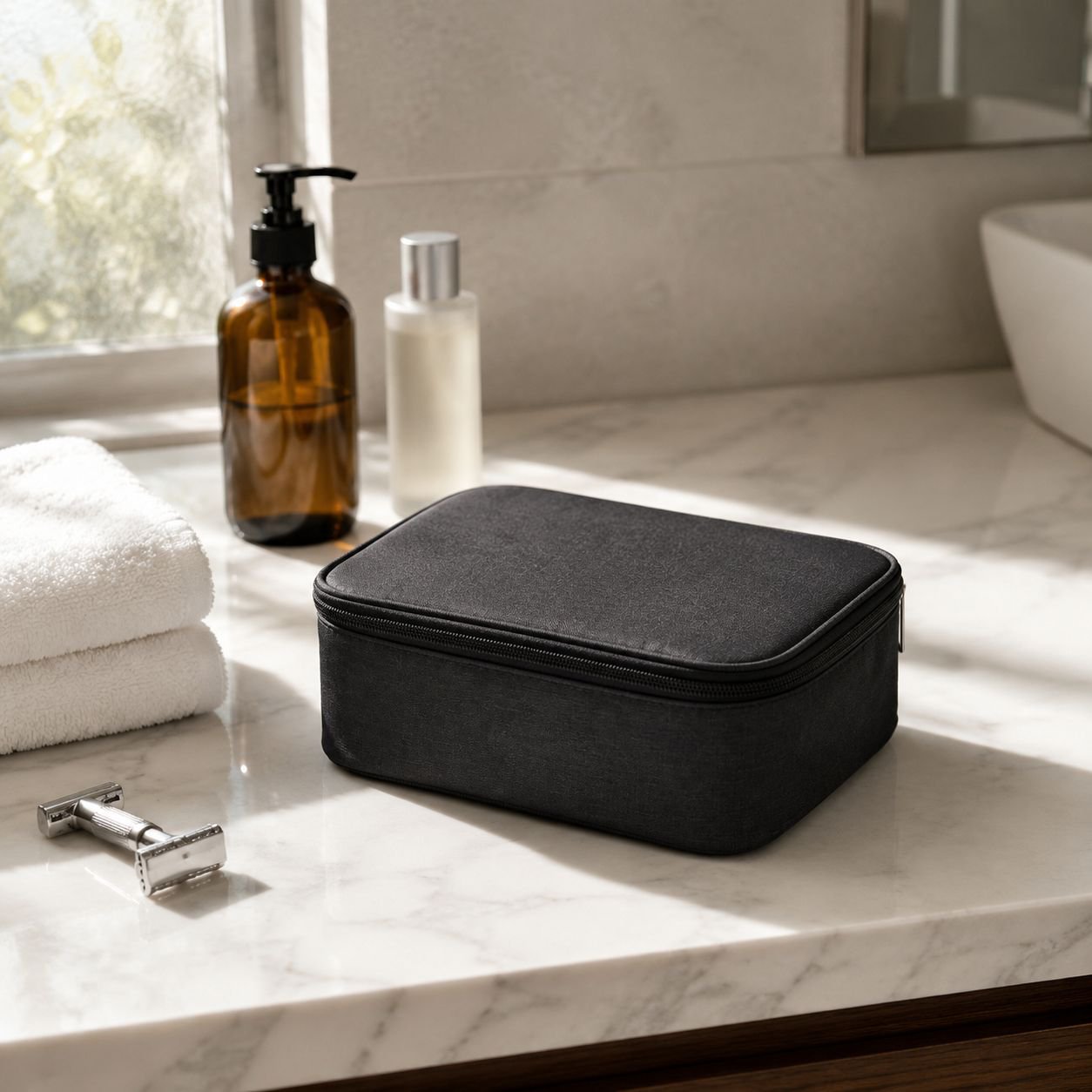 Large Capacity Stylish Multifunctional Toiletry & Makeup Bag
