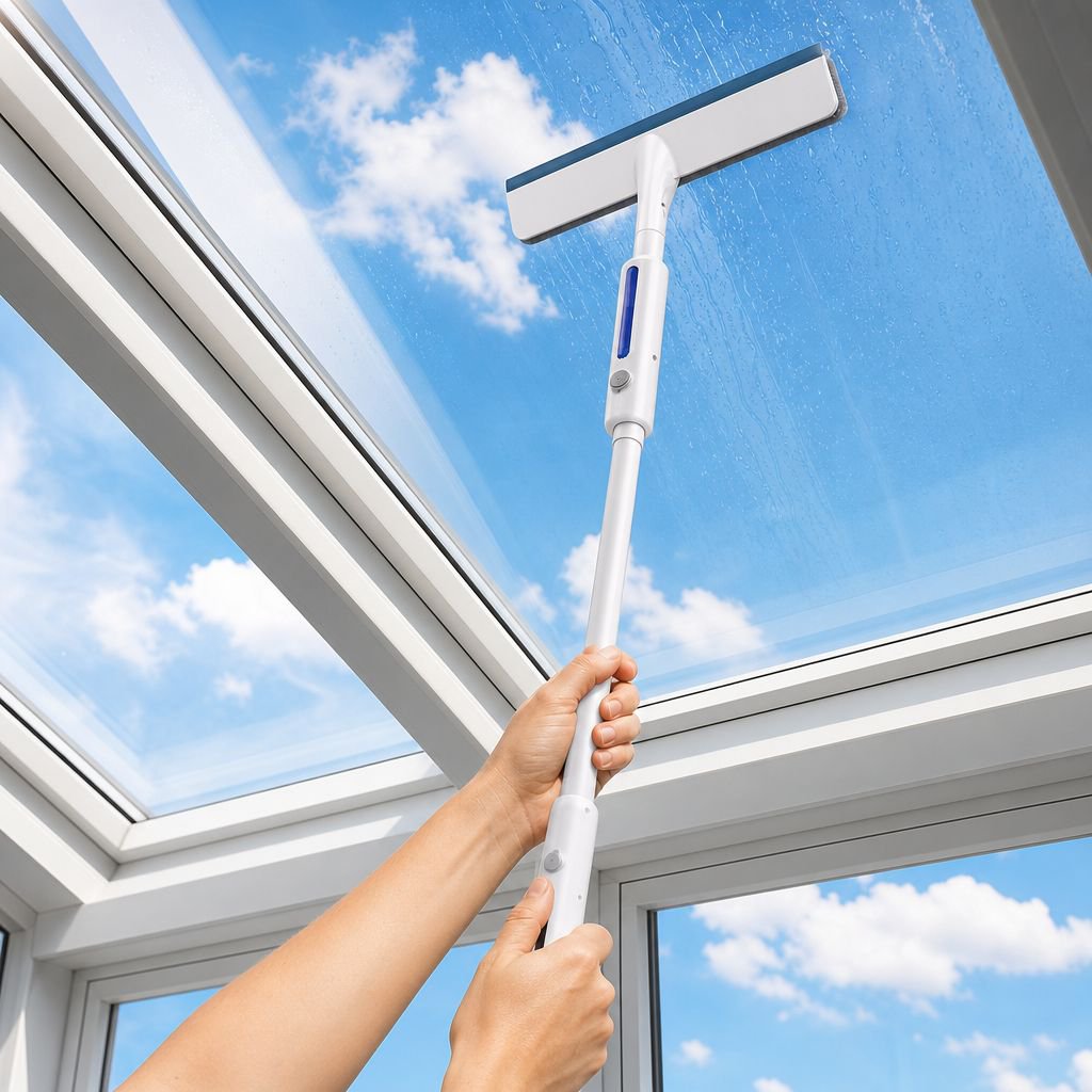 Effektiver Glasreiniger für streifenfreie Fenster
