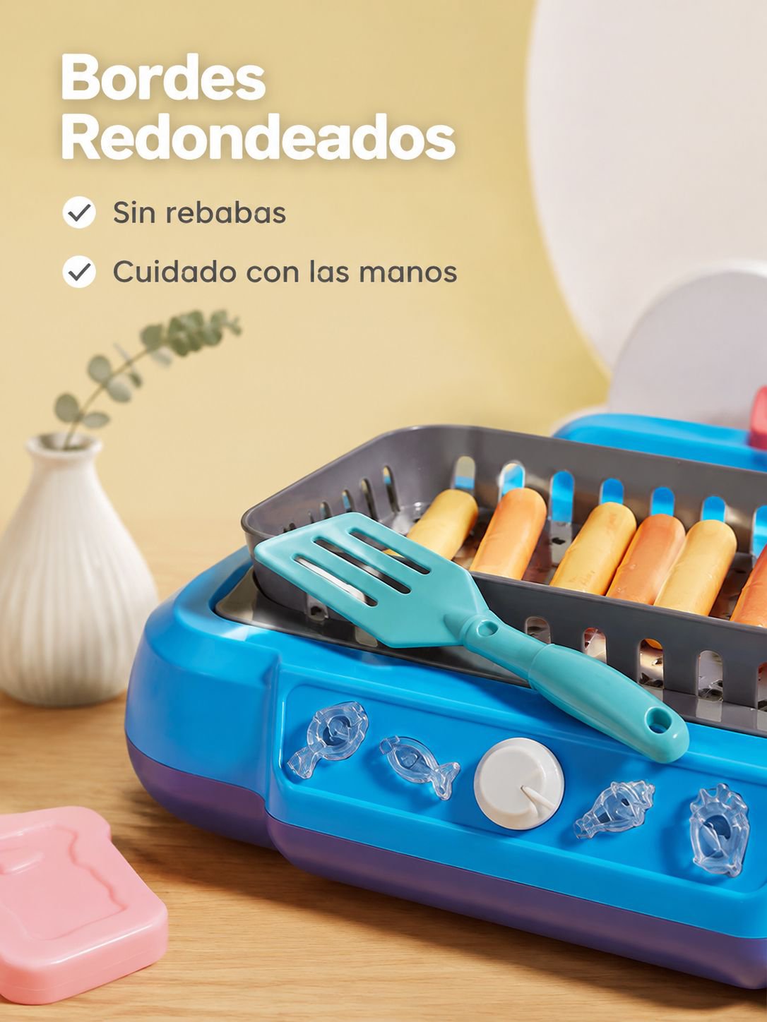 Juego de cocina en miniatura para niños
