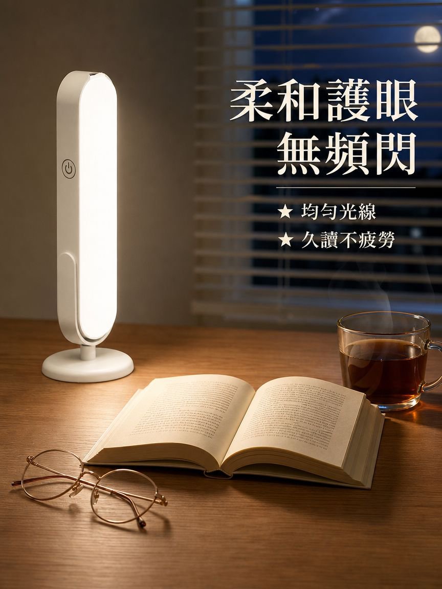 便攜充電床頭閱讀燈