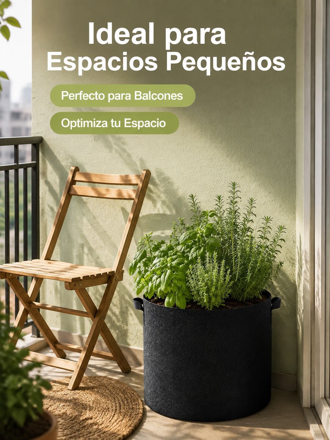 Bolsa de cultivo gruesa de tela no tejida para verduras y frutas
