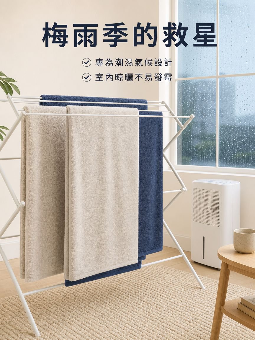 柔軟浴巾