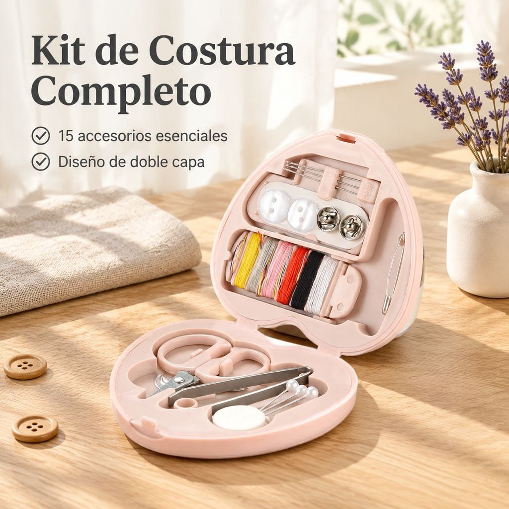 Set de Costura Portátil y Completo 