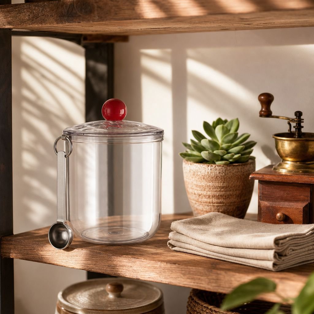 Durable airtight container for coffee preservation