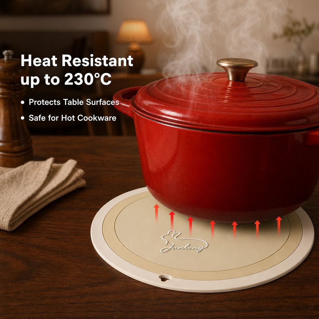 Round High Temperature Resistant Gradient Home Insulation Pad