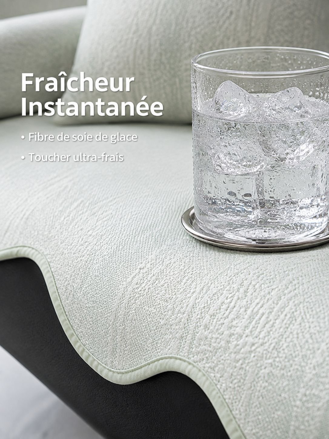 Nouvelle housse de canapé antidérapante en tapis rafraîchissant