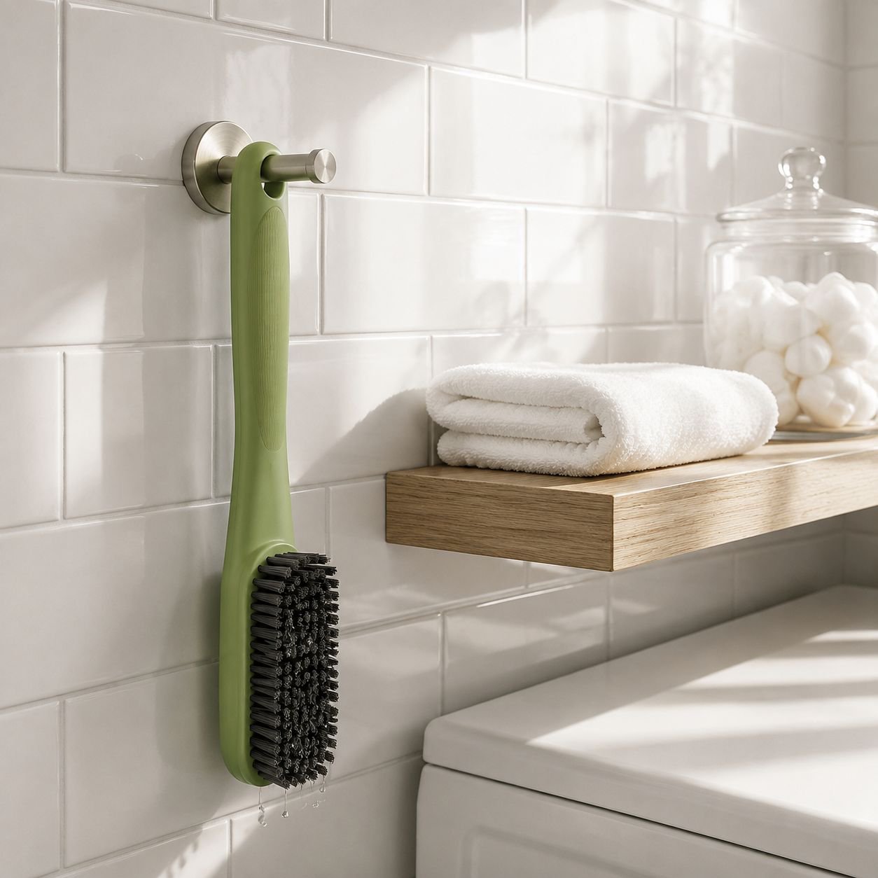 Multi-purpose Household Colorful Laundry and Shoe Brush, Soft Bristles, Non-shedding Cleaning Brush