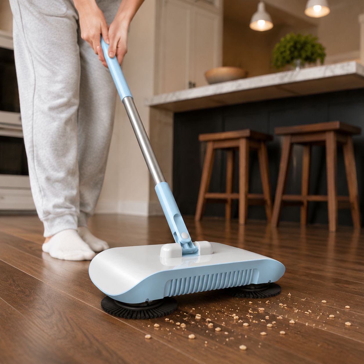 Smart Time-Saving Vacuum Cleaner Set Home Cleaning Broom and Dustpan