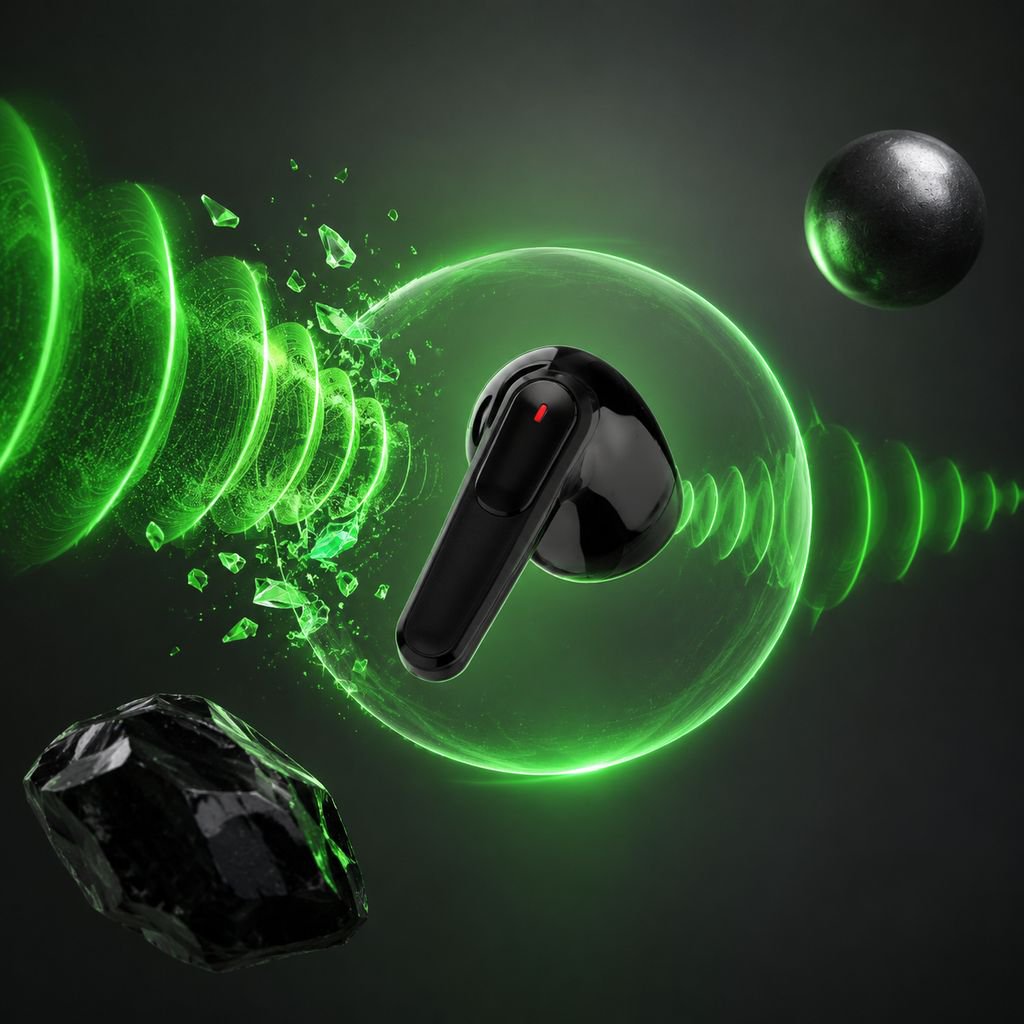 Bezdrátová TWS herní sluchátka do uší s potlačením hluku Bluetooth