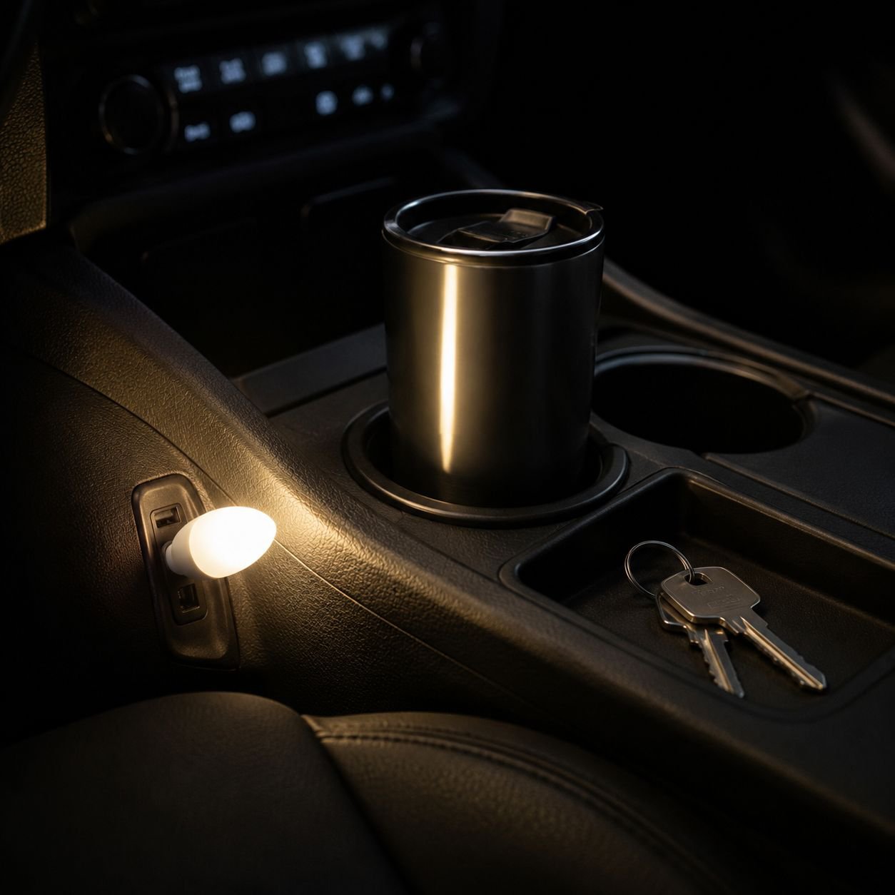 Seasonal decorative light with adjustable brightness