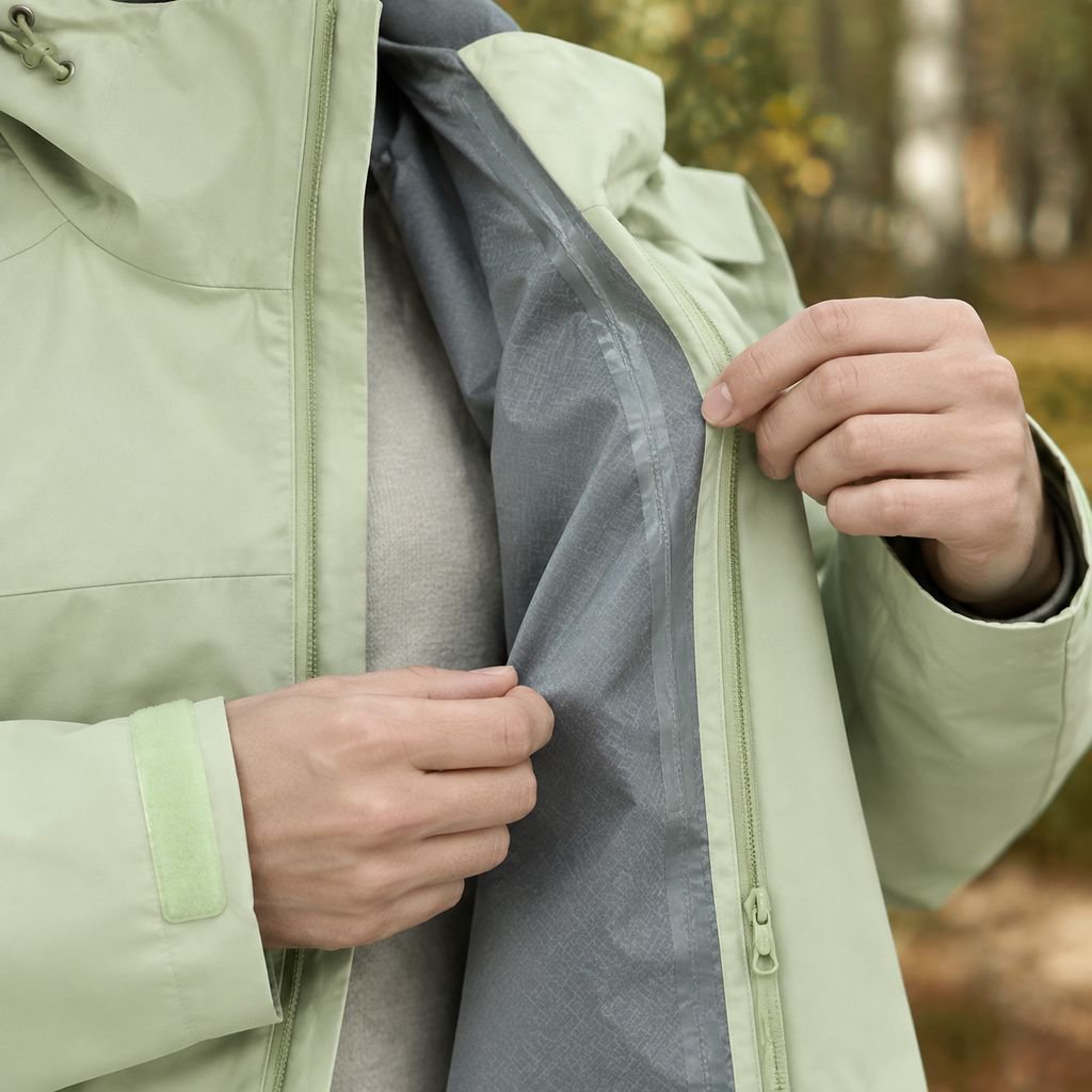 Outdoor sports jacket for cold weather