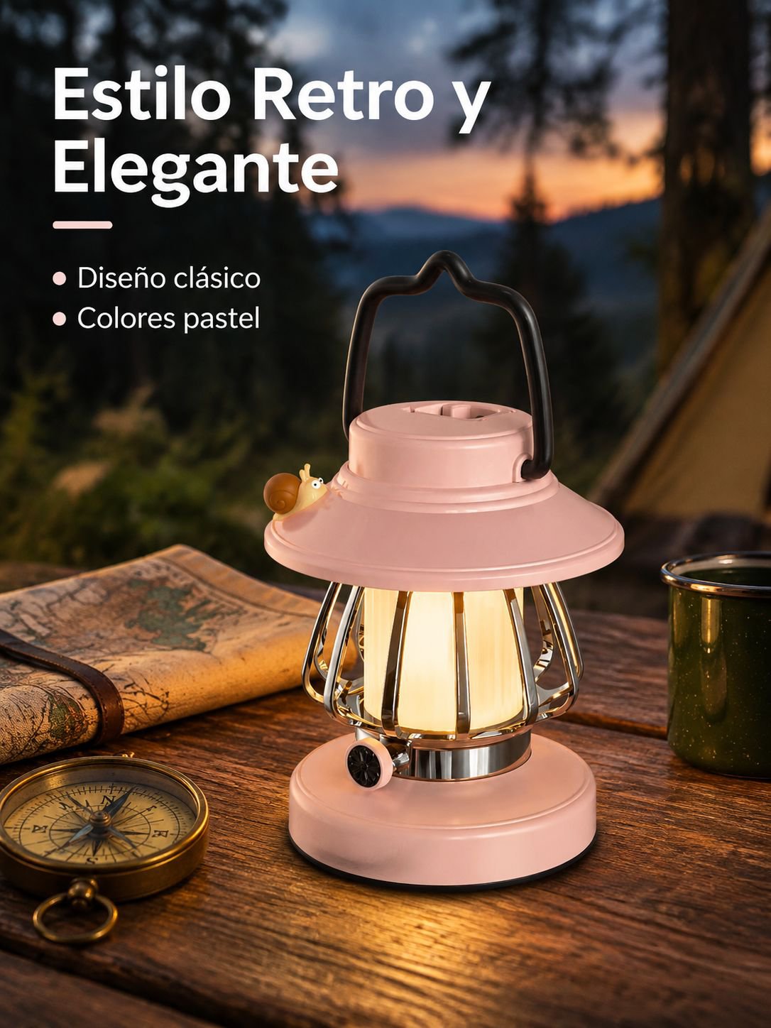 Linterna de camping