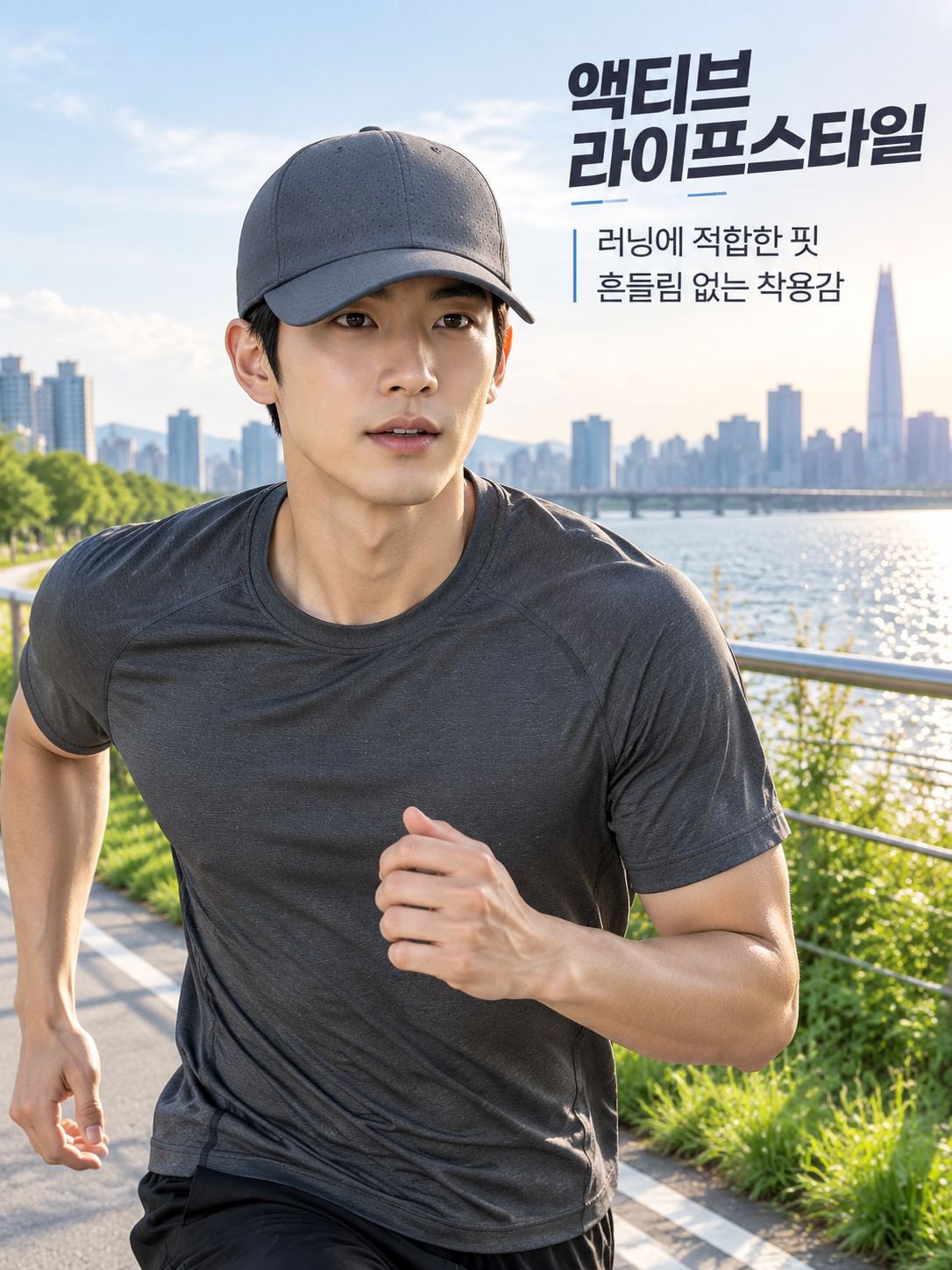 남성용 여름 쿨링 빠른 건조 모자