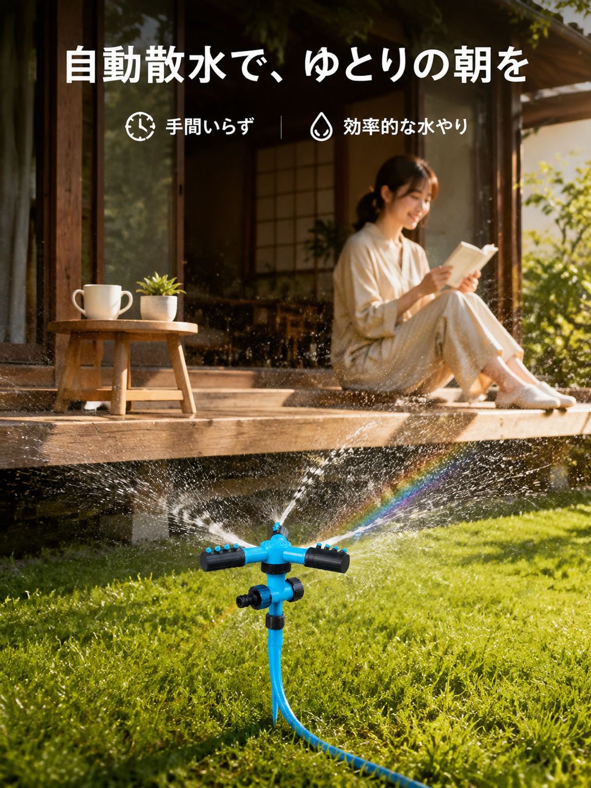 自動回転灌漑装置