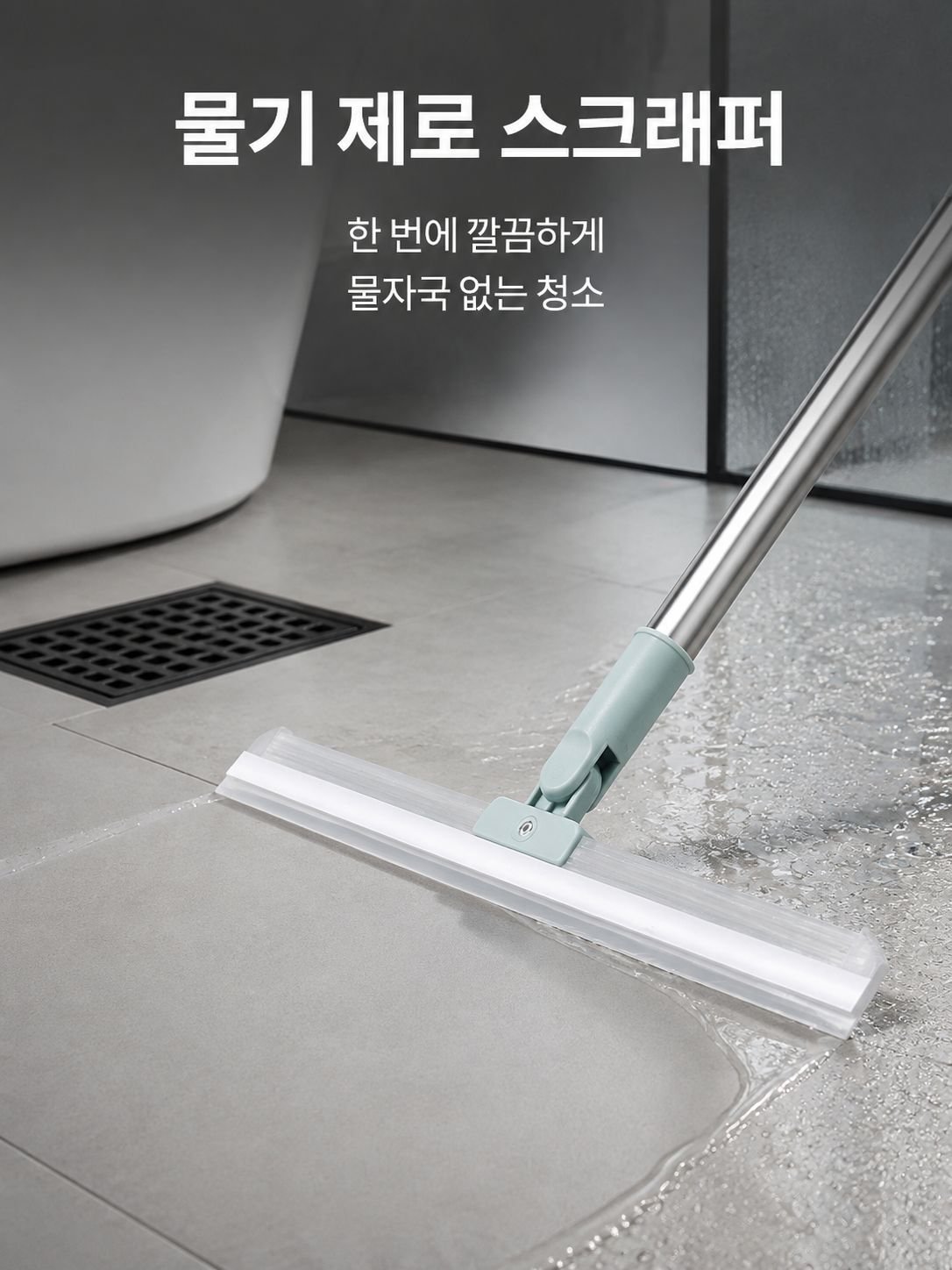 실리콘 매직 빗자루 건습겸용