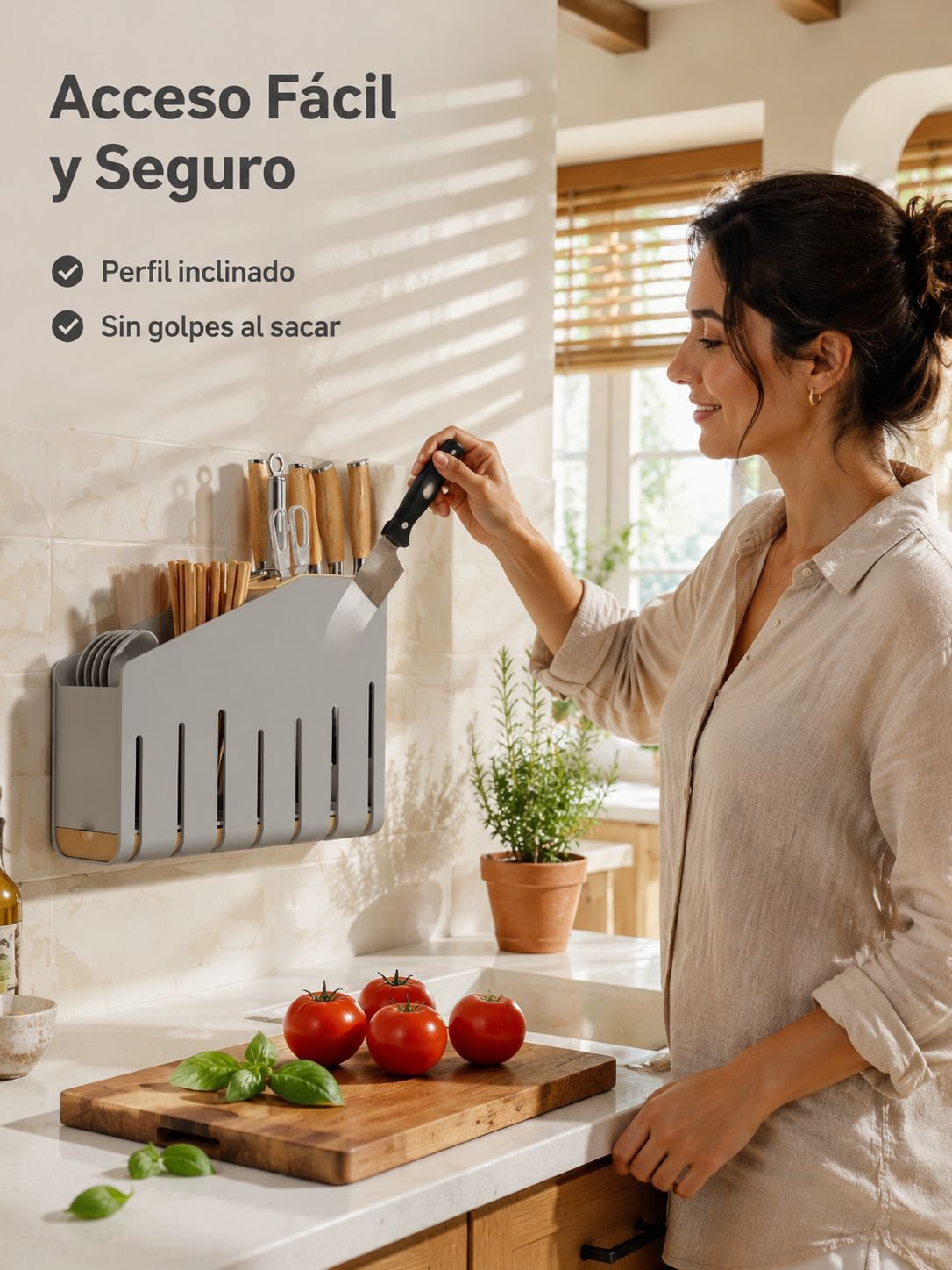 Caja para guardar cubiertos