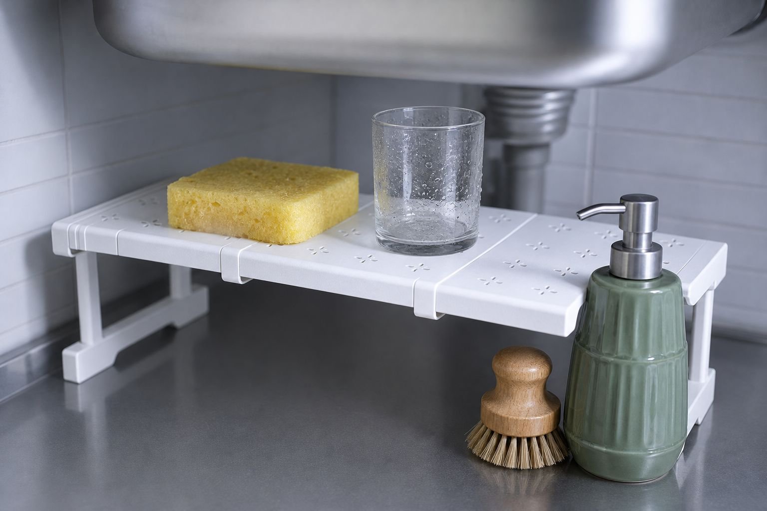 Easy to install retractable storage rack