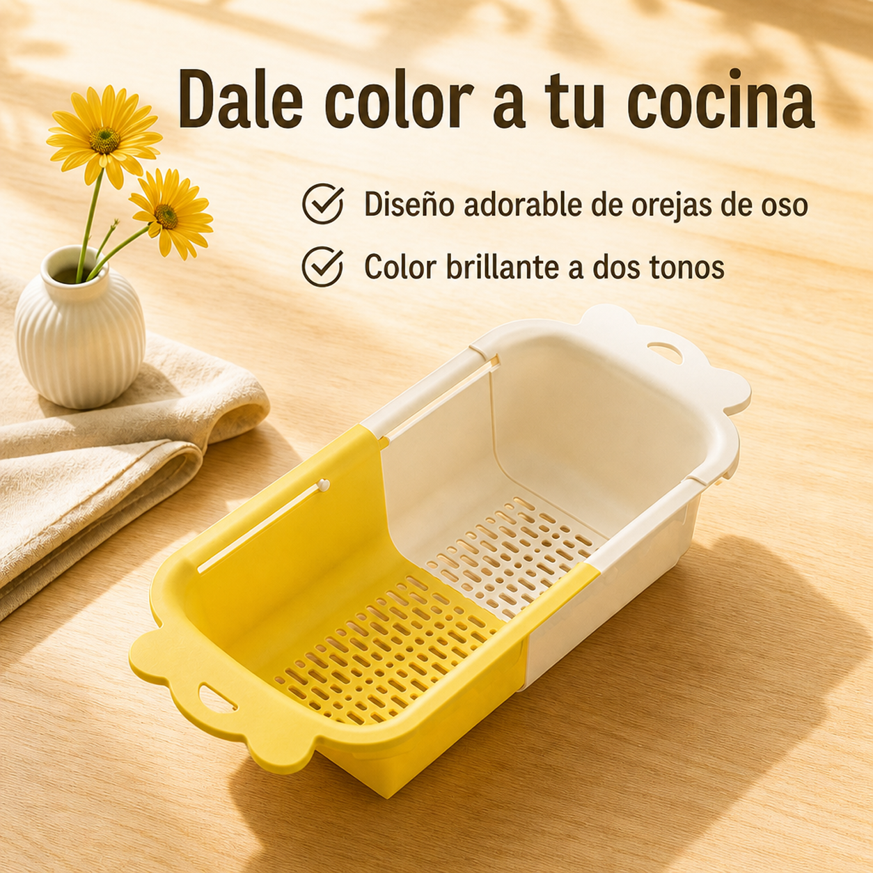 Bol Extensible y Lavable de Silicona Grado Alimentario Color Dopamina