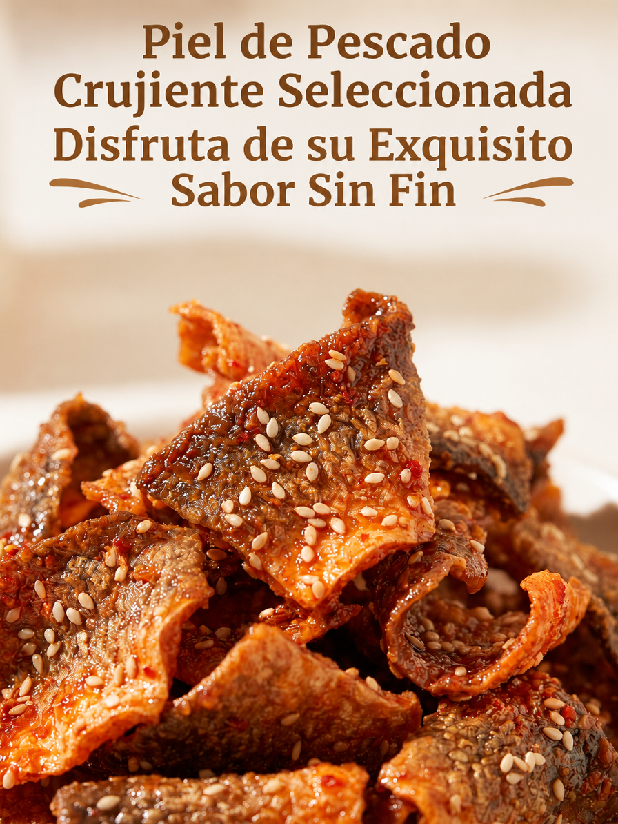 Snack de bacalao dulce y picante
