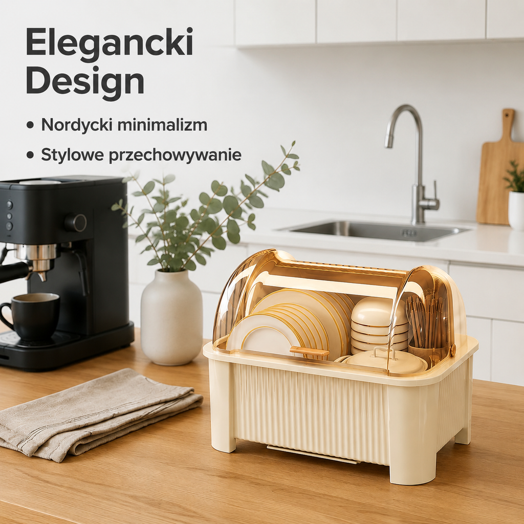 Kuchenny plastikowy organizer na naczynia