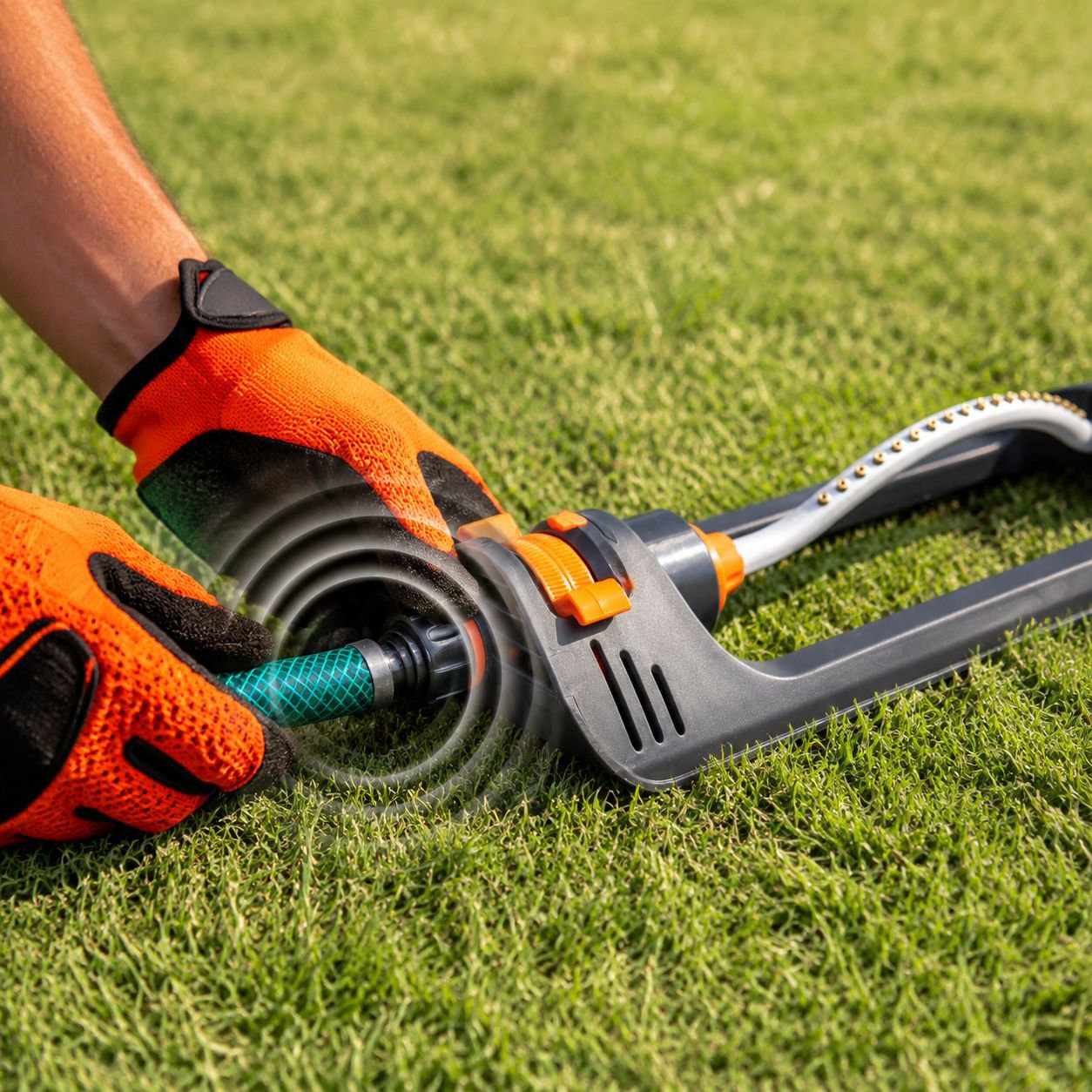 Automatic Swinging Patio Sprinkler Gardening Sprinkler Garden Lawn Watering Tool