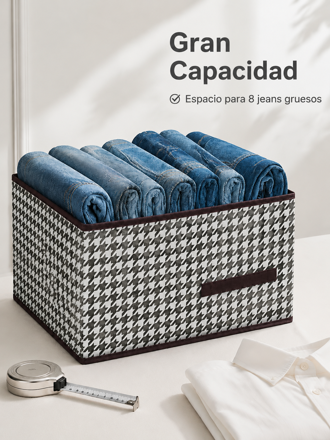 Caja de almacenamiento grande portátil tipo cajón