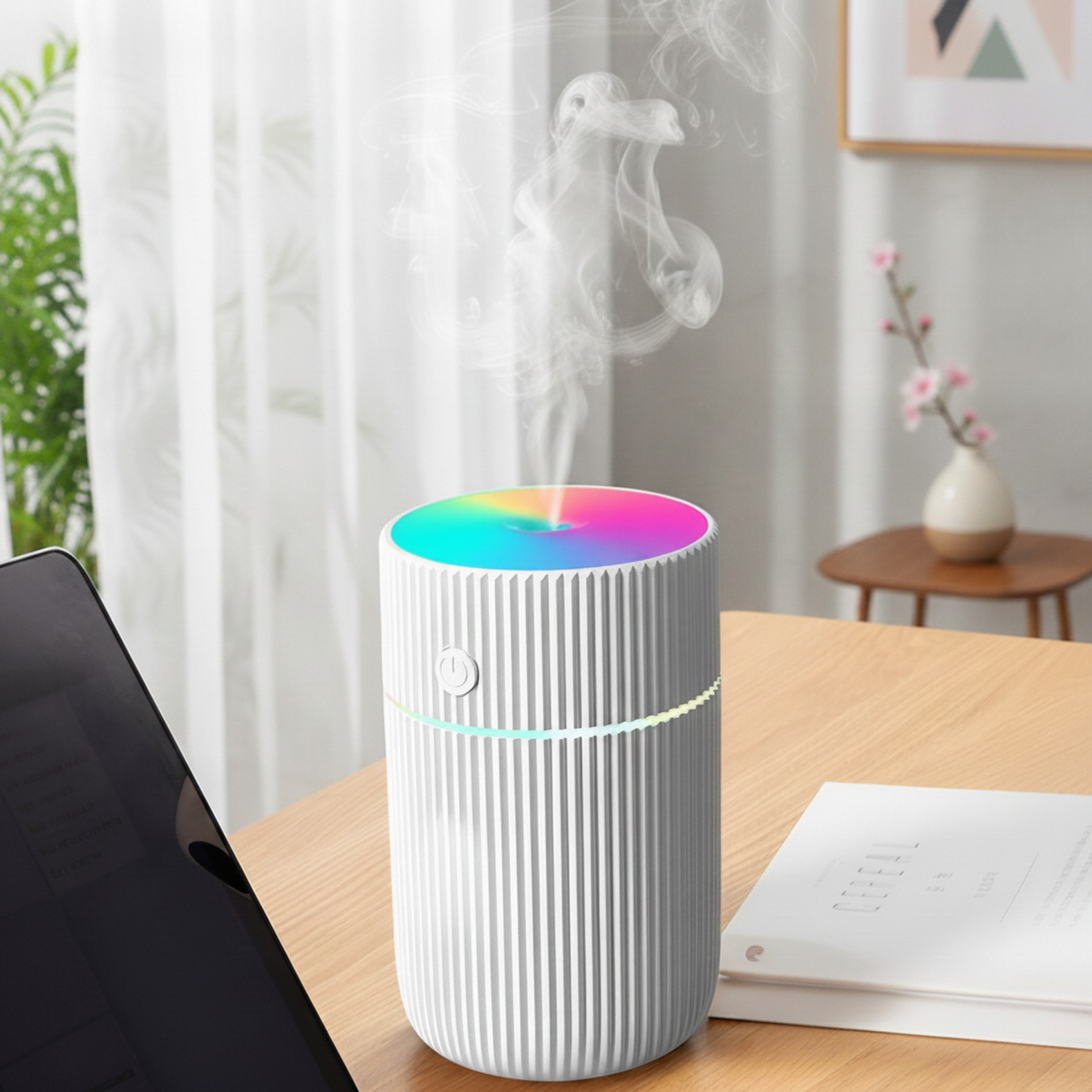 Refillable Air Humidifier for Home and Office Use